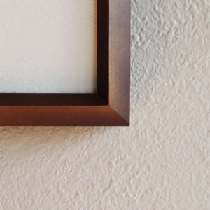 パウル・クレー「冬の山」アートポスター（フレーム付き） / Paul Klee “Mountains in Winter”絵画・名画［額入り］