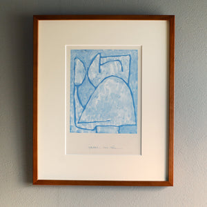 パウル・クレー「上へ」アートポスター（フレーム付き） / Paul Klee “Nach oben” 絵画・名画［額入り］1