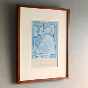 パウル・クレー「上へ」アートポスター（フレーム付き） / Paul Klee “Nach oben” 絵画・名画［額入り］2