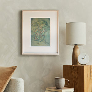 パウル・クレー「憑かれた道化師」アートポスター（フレーム付き） / Paul Klee “Narr in Trance” 絵画・名画［額入り］0