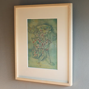 パウル・クレー「憑かれた道化師」アートポスター（フレーム付き） / Paul Klee “Narr in Trance” 絵画・名画［額入り］3