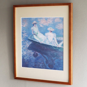 クロード・モネ 「舟遊び」アートポスター（フレーム付き） / Claude Monet“On the Boat”名画・絵画［額入り］3