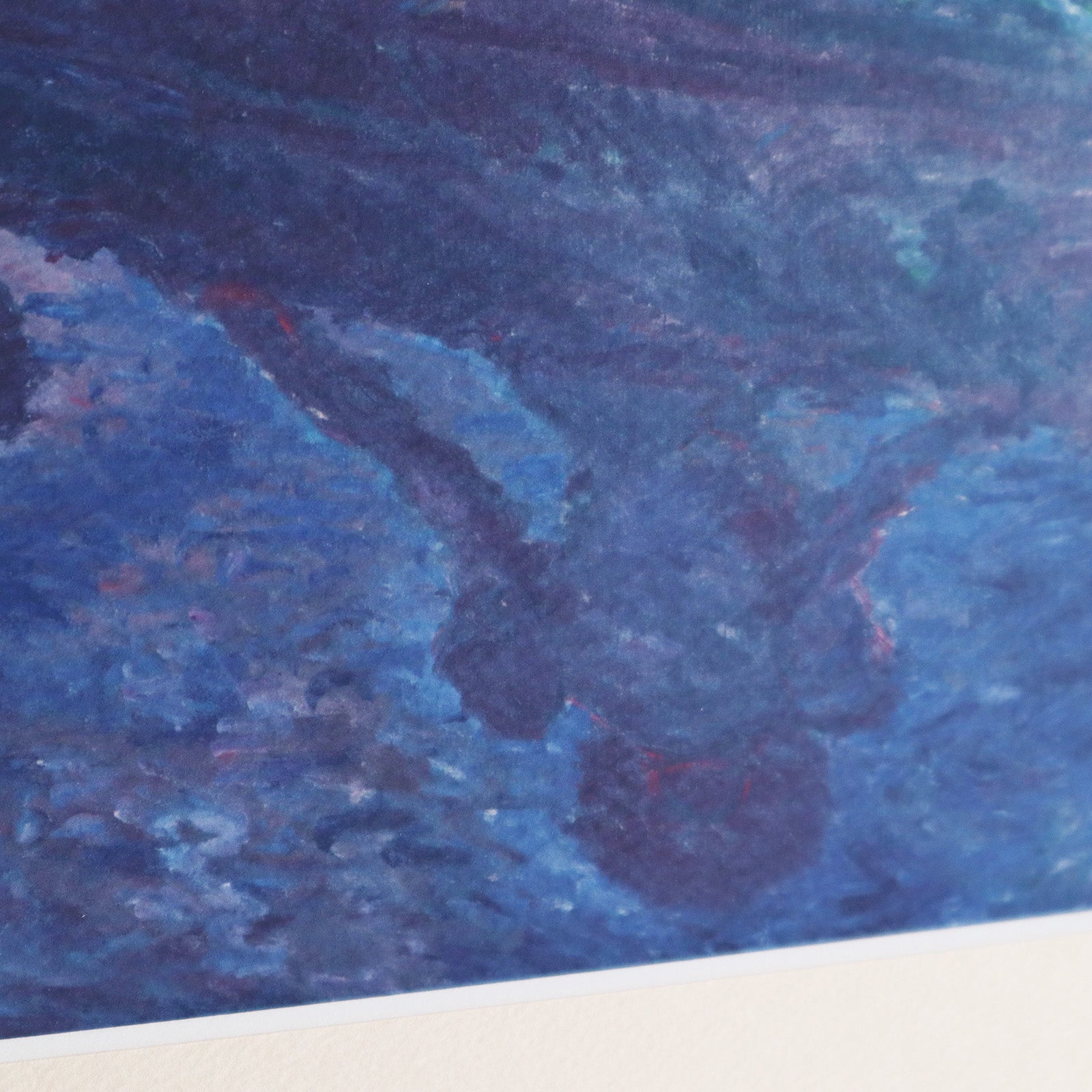 クロード・モネ、「The Studio-Boat」、厳選、希少大判画集・額装画