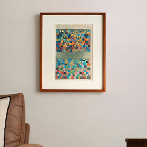 パウル・クレー「かつて夜の灰色から浮かび出て」アートポスター（フレーム付き） / Paul Klee “Once emerged from the gray of night...” 絵画・名画［額入り］0