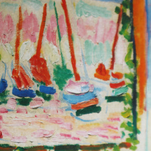 アンリ・マティス 「コリウールの開かれた窓」アートポスター（フレーム付き） /  Henri Matisse “The Open Window, Collioure (1905)” 絵画・名画［額入り］4