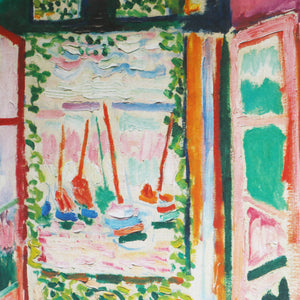 アンリ・マティス 「コリウールの開かれた窓」アートポスター（フレーム付き） /  Henri Matisse “The Open Window, Collioure (1905)” 絵画・名画［額入り］6