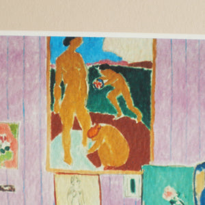 アンリ・マティス 「薔薇色のアトリエ」アートポスター（フレーム付き） /  Henri Matisse “The Pink Studio” 絵画・名画［額入り］7