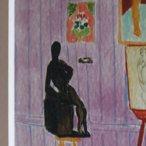 アンリ・マティス 「薔薇色のアトリエ」アートポスター（フレーム付き） /  Henri Matisse “The Pink Studio” 絵画・名画［額入り］9