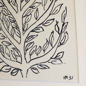 アンリ・マティス 「プラタナス 1951」アートポスター（フレーム付き） / Henri Matisse “The Plane Tree, 1951” 絵画・名画［額入り］5