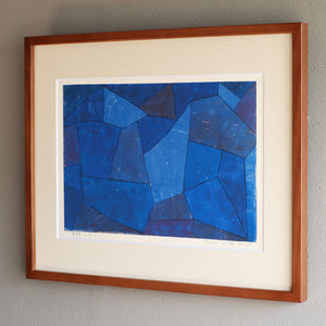 パウル・クレー「夜の岩」アートポスター（フレーム付き） / Paul Klee “Rocks at Night” 絵画・名画［額入り］3