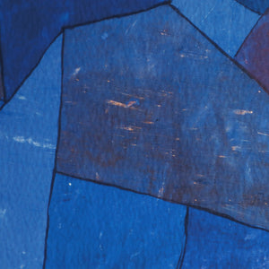 パウル・クレー「夜の岩」アートポスター（フレーム付き） / Paul Klee “Rocks at Night” 絵画・名画［額入り］5