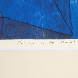 パウル・クレー「夜の岩」アートポスター（フレーム付き） / Paul Klee “Rocks at Night” 絵画・名画［額入り］7