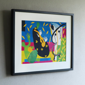 アンリ・マティス 「王の悲しみ」アートポスター（フレーム付き） /  Henri Matisse “The sorrows of the king” 絵画・名画［額入り］2
