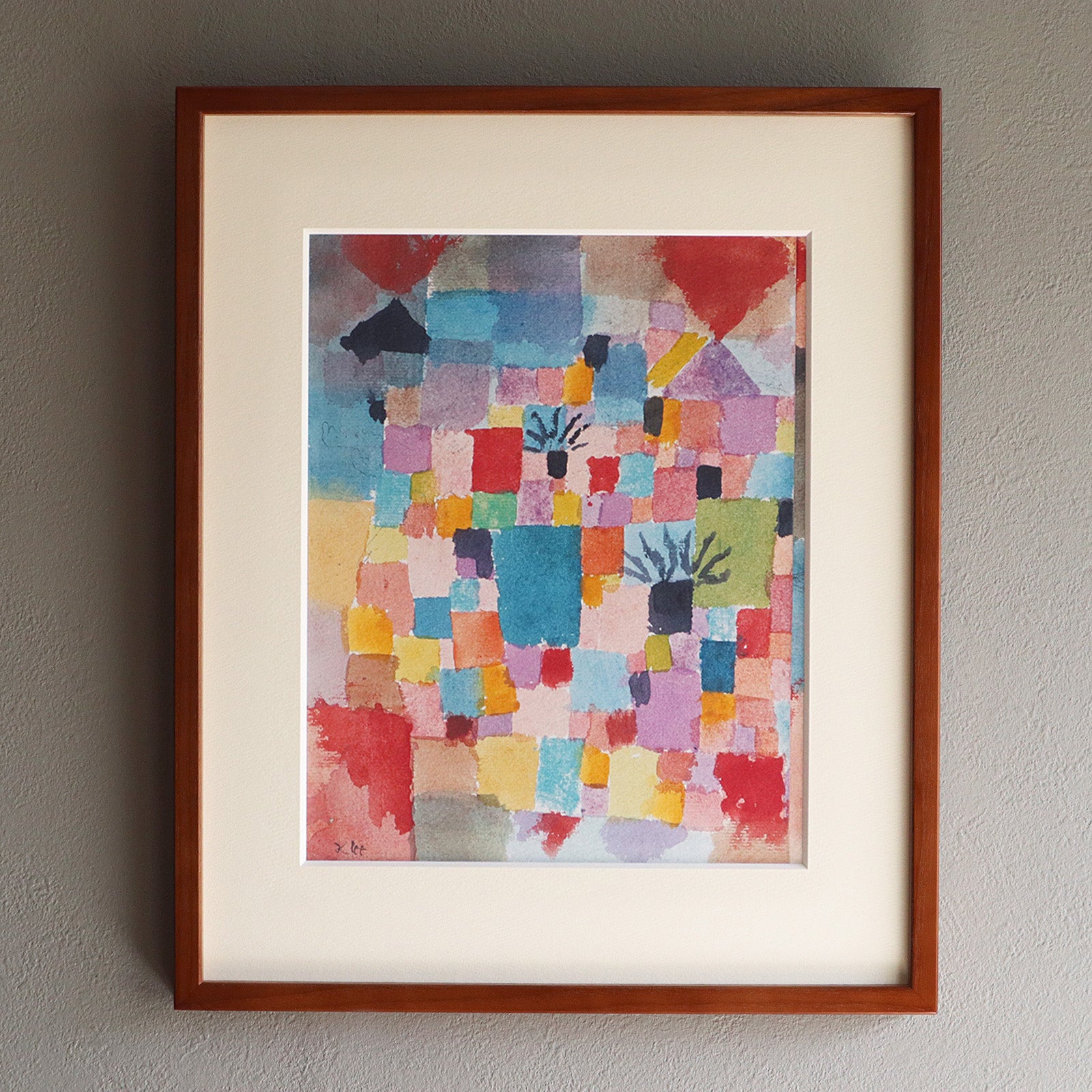 パウル・クレー「サザン・ガーデンズ」アートポスター｜北欧