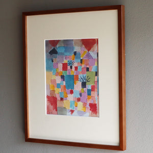 パウル・クレー「サザン・ガーデンズ 」アートポスター（フレーム付き） / Paul Klee “Southern Gardens (1919)” 絵画・名画［額入り］3