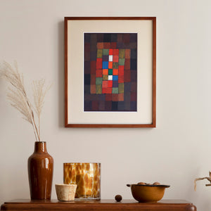 パウル・クレー「静的-動的グラデーション」アートポスター（フレーム付き） / Paul Klee “Static-Dynamic Gradation” 絵画・名画［額入り］0