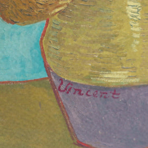 フィンセント・ファン・ゴッホ 「ひまわり フィラデルフィア美術館版（5枚目）」アートポスター（フレーム付き）7