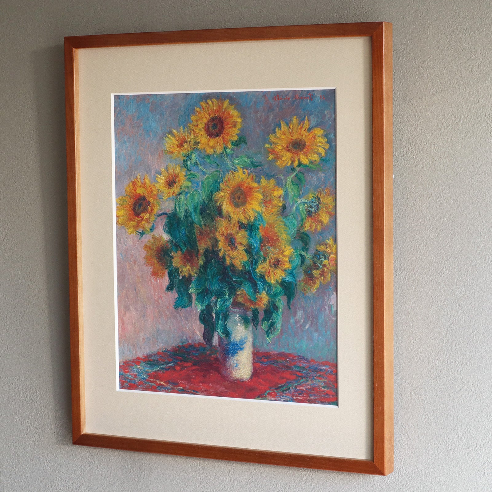 ※値引しました‼️【新品】花瓶の花/クロード・モネ/額付き/絵画/美品 楽天市場】クロード モネ 絵画 『 花瓶の花 』 名画 額装 複製画