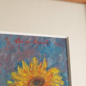 クロード・モネ 「ひまわり」アートポスター（フレーム付き） / Claude Monet“Bouquet of Sunflowers”名画・絵画［額入り］7