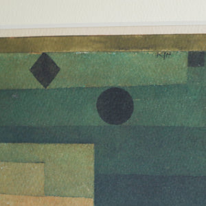 パウル・クレー「神殿の上の大空」アートポスター（フレーム付き） / Paul Klee “The Firmament Above the Temple (1922)” 絵画・名画［額入り］5