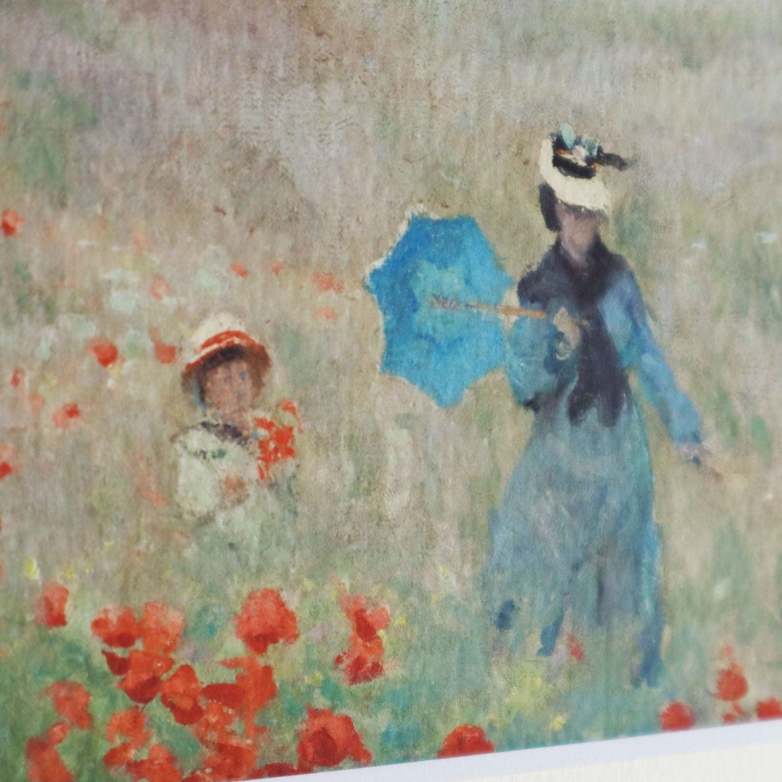 クロード・モネ 「アルジャントゥイユのひなげし」アート