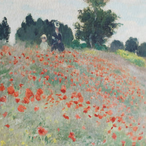 クロード・モネ 「アルジャントゥイユのひなげし」アートポスター（フレーム付き） / Claude Monet“The Poppy field near Argenteuil”名画・絵画［額入り］5