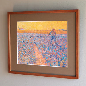 フィンセント・ファン・ゴッホ 「種を蒔く人」アートポスター（フレーム付き）3