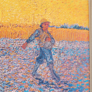 フィンセント・ファン・ゴッホ 「種を蒔く人」アートポスター（フレーム付き）4