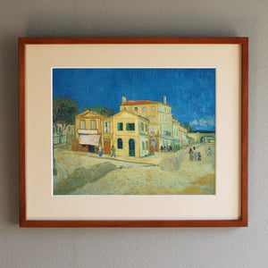 フィンセント・ファン・ゴッホ 「黄色い家（アルルのゴッホの家）」アートポスター（フレーム付き） 1
