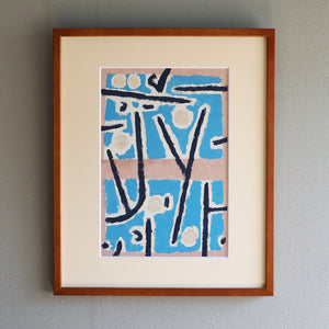 パウル・クレー「無題」アートポスター（フレーム付き） / Paul Klee “Untitled (1938)” 絵画・名画［額入り］1