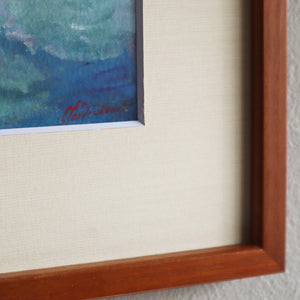 クロード・モネ 「睡蓮 1906年」アートポスター（フレーム付き） / Claude Monet“Water Lilies 1906”名画・絵画［額入り］7