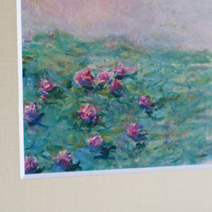 クロード・モネ 「睡蓮 1907年」アートポスター（フレーム付き） / Claude Monet“Water Lilies 1907”名画・絵画［額入り］4