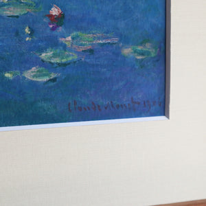 クロード・モネ 「睡蓮 1906年」アートポスター（フレーム付き） / Claude Monet“Water Lilies 1906”名画・絵画［額入り］8