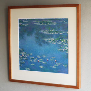 クロード・モネ 「睡蓮 1906年」アートポスター（フレーム付き） / Claude Monet“Water Lilies 1906”名画・絵画［額入り］3