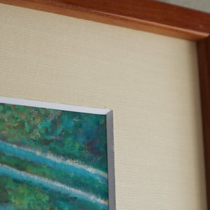 クロード・モネ 「ジヴェルニーの日本の橋と睡蓮の池 1899年」アートポスター（フレーム付き） / Claude Monet“Water Lilies and Japanese Bridge at Giverny”名画・絵画［額入り］7