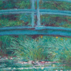 クロード・モネ 「ジヴェルニーの日本の橋と睡蓮の池 1899年」アートポスター（フレーム付き） / Claude Monet“Water Lilies and Japanese Bridge at Giverny”名画・絵画［額入り］9