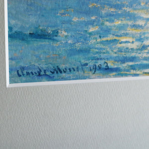 クロード・モネ 「ウォータールー橋」アートポスター（フレーム付き） / Claude Monet“Waterloo Bridge”名画・絵画［額入り］9