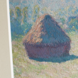 クロード・モネ 「積みわら（夏の終わり）」アートポスター（フレーム付き） / Claude Monet“Wheatstacks (End of Summer)”名画・絵画［額入り］5