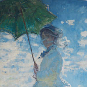 クロード・モネ 「散歩、日傘をさす女性」アートポスター（フレーム付き） / Claude Monet“Woman with a Parasol - Madame Monet and Her Son”名画・絵画［額入り］4