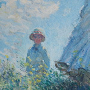 クロード・モネ 「散歩、日傘をさす女性」アートポスター（フレーム付き） / Claude Monet“Woman with a Parasol - Madame Monet and Her Son”名画・絵画［額入り］5