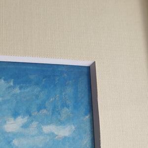 クロード・モネ 「散歩、日傘をさす女性」アートポスター（フレーム付き） / Claude Monet“Woman with a Parasol - Madame Monet and Her Son”名画・絵画［額入り］