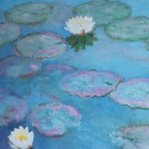 クロード・モネ 「睡蓮 1897-1899年」アートポスター（フレーム付き） / Claude Monet“Water Lilies 1897-1899”名画・絵画［額入り］4