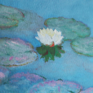 クロード・モネ 「睡蓮 1897-1899年」アートポスター（フレーム付き） / Claude Monet“Water Lilies 1897-1899”名画・絵画［額入り］7