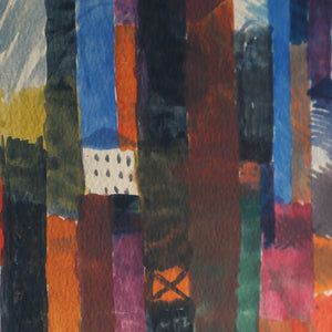 パウル・クレー「ビフォア・ザ・タウン」アートポスター（フレーム付き） / Paul Klee “Before the town”絵画・名画［額入り］4