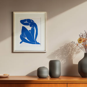 アンリ・マティス 「ブルーヌード II」アートポスター（フレーム付き） /  Henri Matisse “Blue Nude II” 絵画・名画［額入り］0