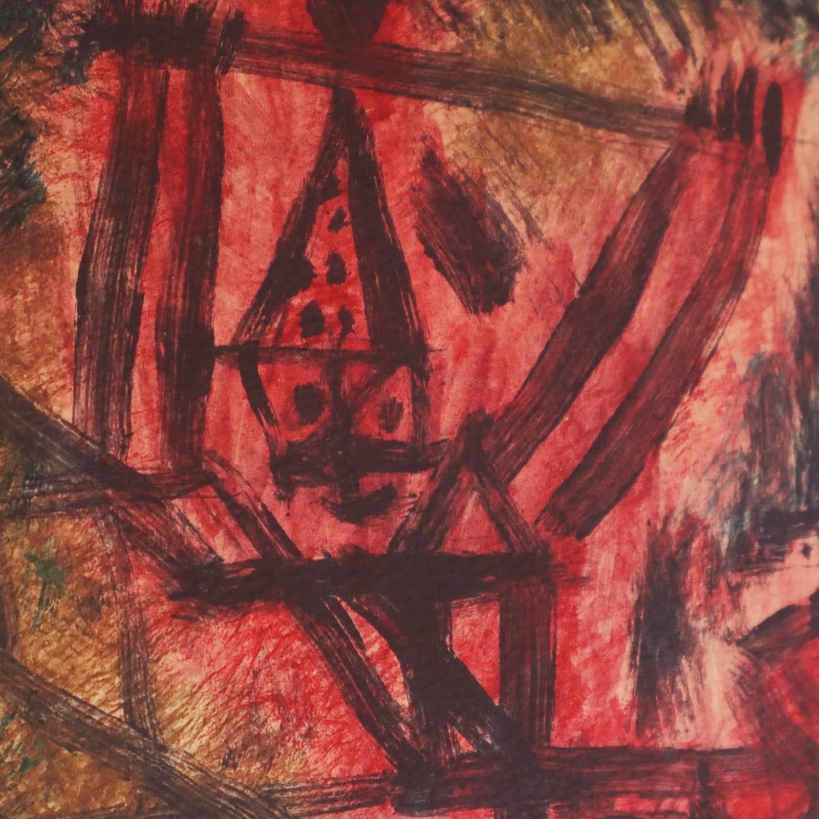 パウル・クレー「火の道化師」アートポスター（フレーム付き） / Paul Klee “Fire Clown” 絵画・名画［額入り］4