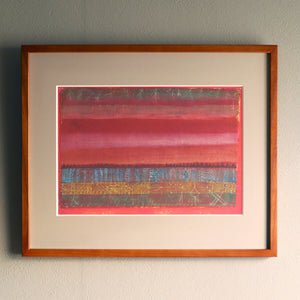 パウル・クレー「平らな風景」アートポスター（フレーム付き） / Paul Klee “Flat Landscape”絵画・名画［額入り］1