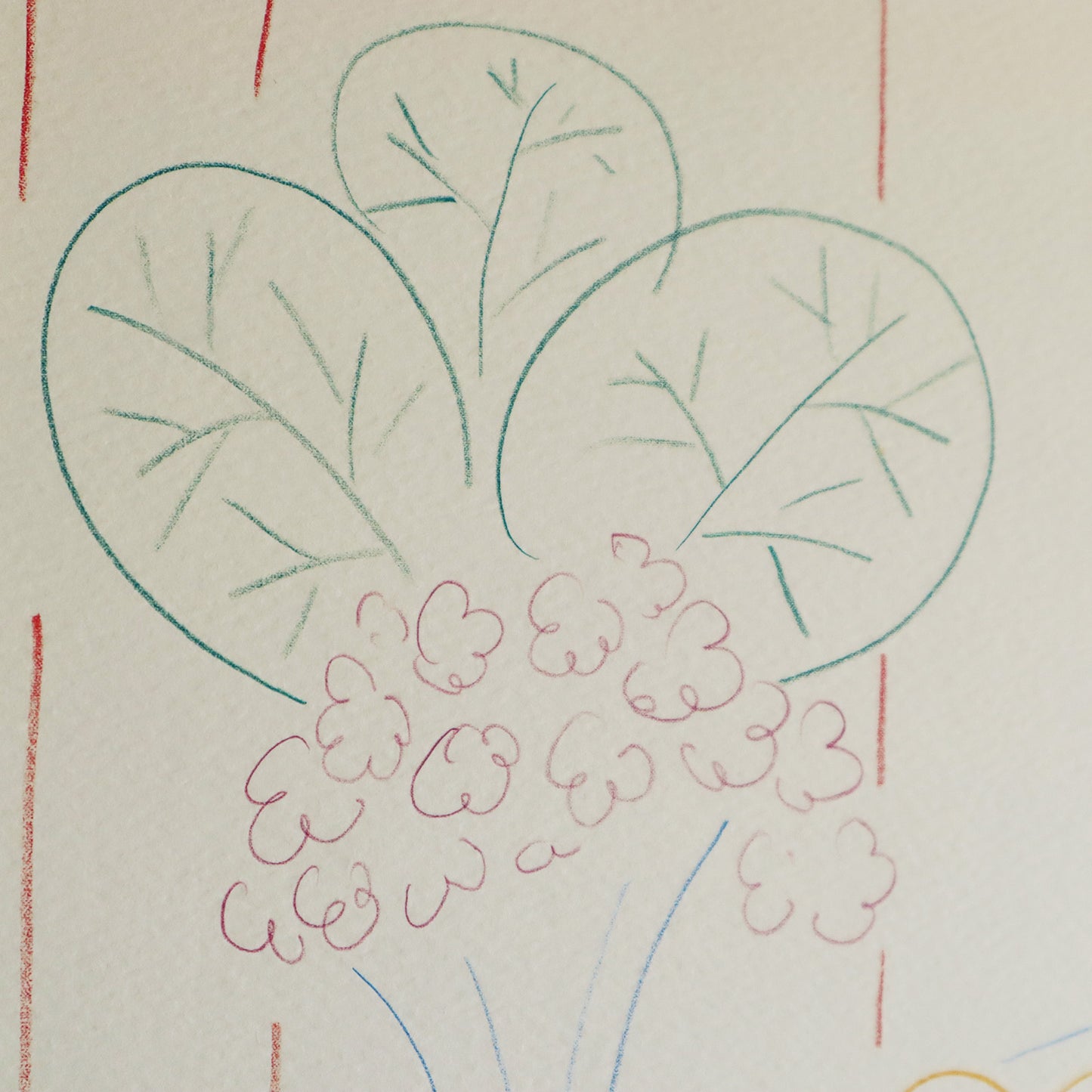 アンリ・マティス 「花と果実、縞模様の背景」アートポスター（フレーム付き） /  Henri Matisse “Fleurs et fruits, fond rayé (1942-44)” 絵画・名画［額入り］4