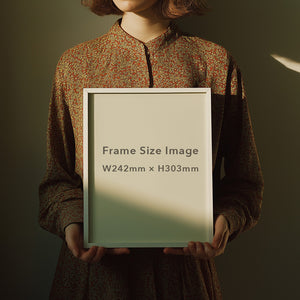 パウル・クレー「鈴をつけた天使」アートポスター（フレーム付き） / Paul Klee “Schellen Engel” 絵画・名画［額入り］