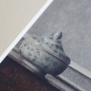 ヴィルヘルム・ハマスホイ 「背を向けた若い女性のいる室内」アートポスター（フレーム付き）絵画・名画［額入り］5